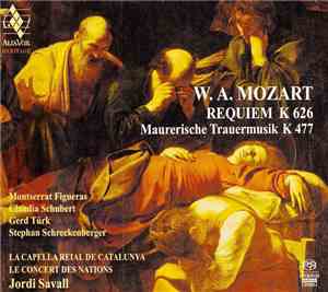 W. A. Mozart / Montserrat Figueras, Claudia Schubert, Gerd Türk, Stephan Sc ...