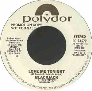 Blackjack - Love Me Tonight