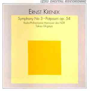 Ernst Krenek - Radio-Philharmonie Hannover Des NDR, Takao Ukigaya - Symphon ...