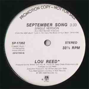 Lou Reed - September Song
