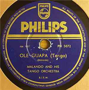 Malando And His Tango Orchestra - Olé Guapa / Senuelo