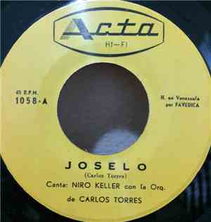 Carlos Torres Y Su Orquesta Canta: Niro Keller - Joselo - Feliz Recuerdo
