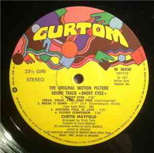 Curtis Mayfield - Short Eyes - The Original Picture Soundtrack