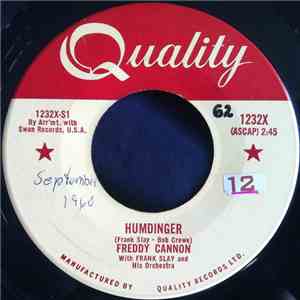 Freddy Cannon With Frank Slay And His Orchestra - Humdinger