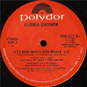 Gloria Gaynor - Let's Mend What's Been Broken