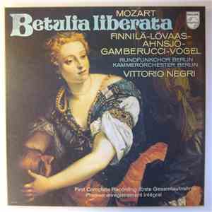 Mozart, Rundfunkchor Berlin, Kammerorchester Berlin, Vittorio Negri, Finnil ...