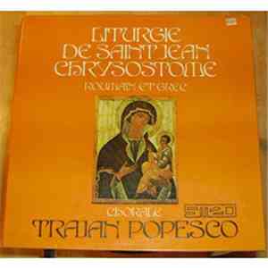 Trajan Popesco - Liturgie De Saint Jean Chrysostome, Roumain Et Grec