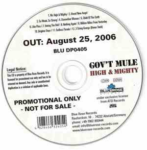 Gov't Mule - High & Mighty