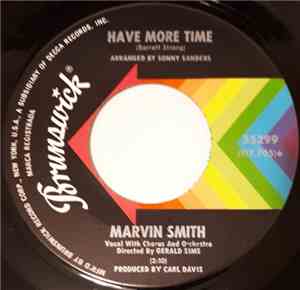 Marvin Smith - Time Stopped / Have More Time
