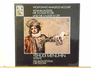 Mozart - Yehudi Menuhin - Violinkonzert Nr.4 D-dur Kv 218 / Violinkonzert N ...