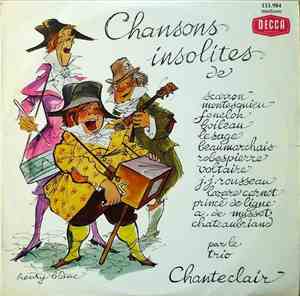 Trio Chanteclair - Chansons Insolites