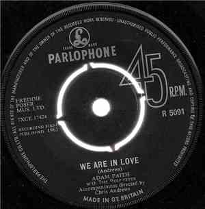 Adam Faith With The Roulettes - We Are In Love