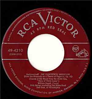 Rachmaninoff • William Kapell, Fritz Reiner Conducting The Robin Hood Dell  ...