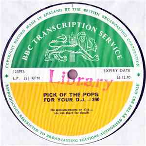 Various - Pick Of The Pops For Your D.J. 290 / 291