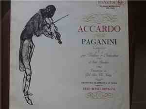 Accardo - Paganini, Orchestra Filarmonica Di Roma Diretta Da Elio Boncompag ...