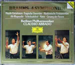 Brahms - Berliner Philharmoniker, Claudio Abbado - 4 Symphonien