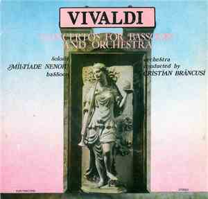 Vivaldi - Soloist Miltiade Nenoiu Bassoon, Orchestra Conducted By Cristian  ...