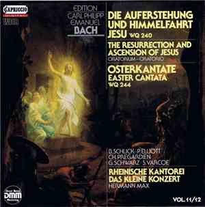 Carl Philipp Emanuel Bach, B. Schlick, P. Elliott, Ch. Prégardien, G. Schwa ...