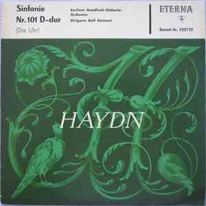 Joseph Haydn, Berliner Rundfunk-Sinfonie-Orchester, Rolf Kleinert - Sinfoni ...