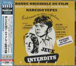 Narciso Yepes - Jeux Interdits - Bande Sonore Originale Du Film De René Clé ...