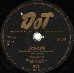 Pat Boone - Bernardine / Love Letters In The Sand