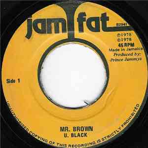 U Black - Mr. Brown / Brown Dub