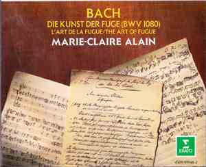 Bach, Marie-Claire Alain - Die Kunst Der Fuge BWV 1080