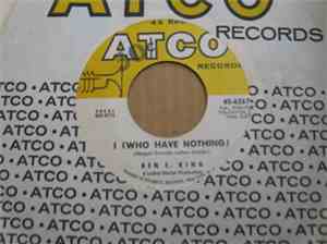 Ben E. King - I (Who Have Nothing) / The Beginning Of Time