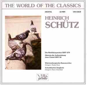 Heinrich Schütz - Die Matthäuspassion SWV 479 / Historia Der Auferstehung J ...