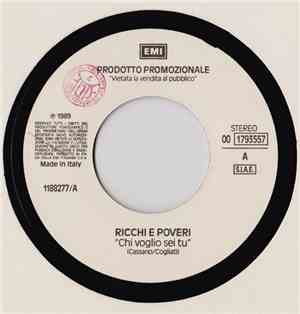 Ricchi E Poveri / Tracie Spencer - Chi Voglio Sei Tu / Imagine (Edit)