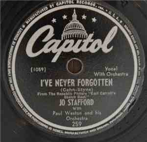 Jo Stafford - I've Never Forgotten / Cindy