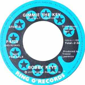 Bobby Keys - Gimme The Key
