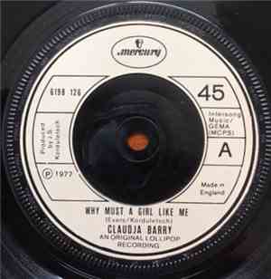 Claudja Barry - Why Must A Girl Like Me / Love For The Sake Of Love