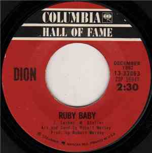 Dion  - Ruby Baby / Donna The Prima Donna