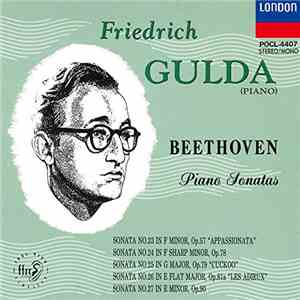 Friedrich Gulda, Beethoven - Piano Sonatas: Sonata No. 23 In F Minor, Op. 5 ...