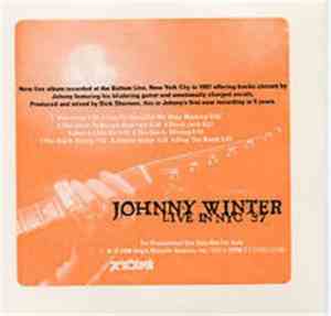 Johnny Winter - Live In NYC '97