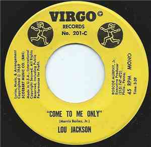 Lou Jackson  - Come To Me Only / Peace To You Brother