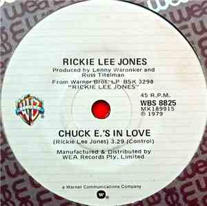 Rickie Lee Jones - Chuck E.'s In Love