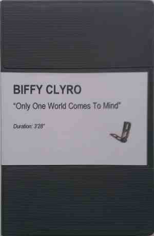 Biffy Clyro - Only One Word Comes To Mind
