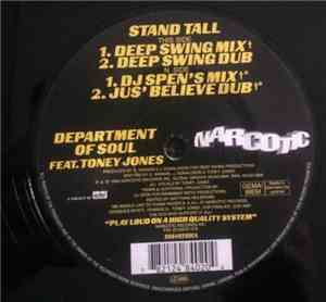 Department Of Soul Feat. Toney Jones - Stand Tall