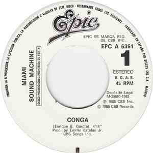 Miami Sound Machine - Conga
