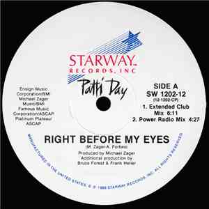 Patti Day - Right Before My Eyes