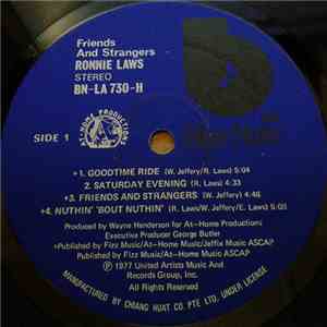 Ronnie Laws - Friends And Strangers