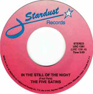 The Five Satins / Curtis Lee - In The Still Of The Night / Pretty Little An ...