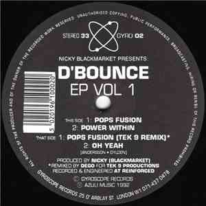 Nicky Blackmarket - D'Bounce EP Vol 1
