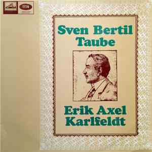 Sven Bertil Taube - Erik Axel Karlfeldt