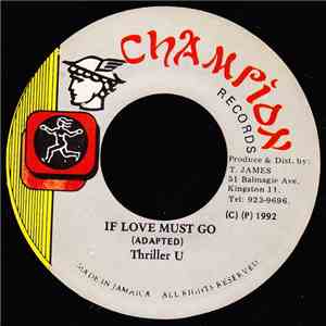 Thriller U - If Love Must Go