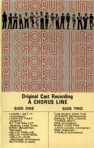 Various - A Chorus Line (Original Cast Recording)