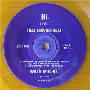 Willie Mitchell - That Driving Beat