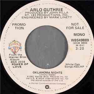 Arlo Guthrie - Oklahoma Nights